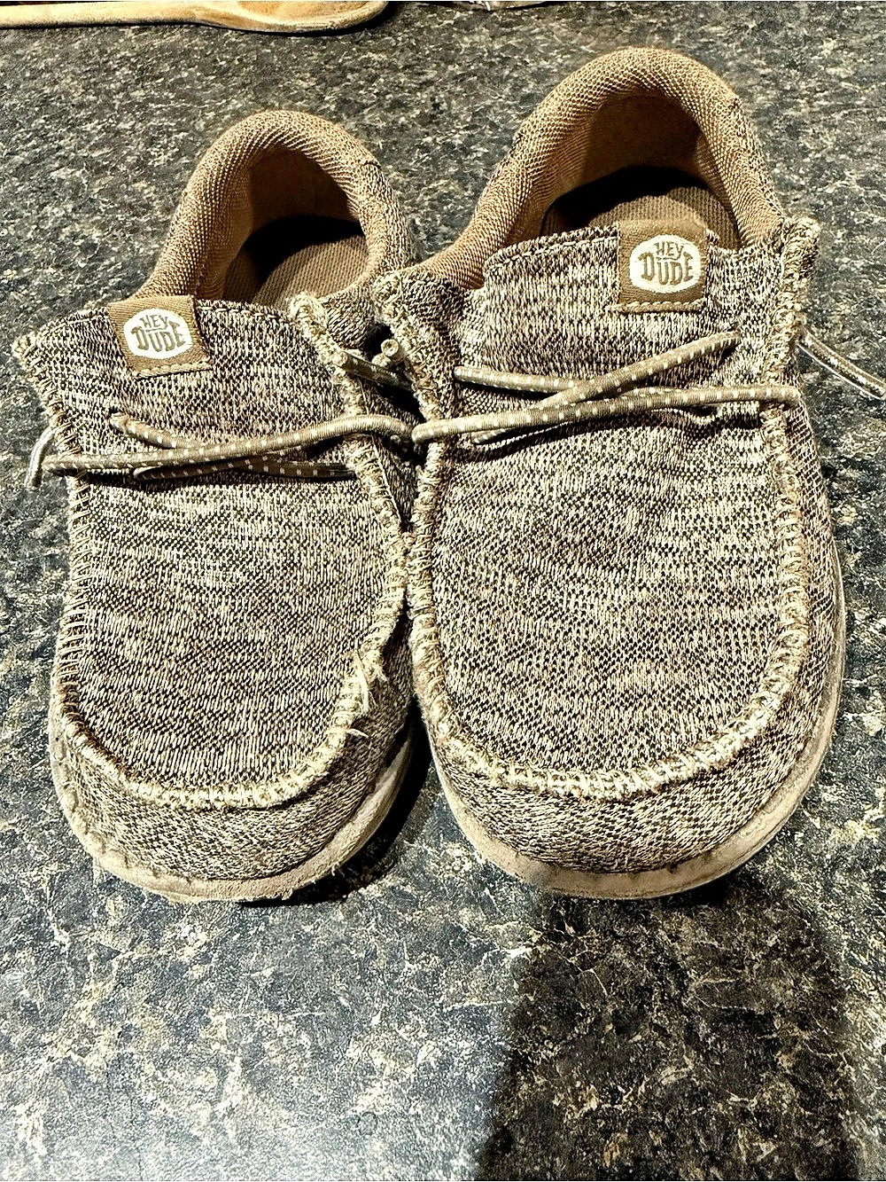 Hey Dude Wally Toddler Brown Boys US 9